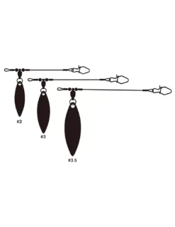 DECOY DECOY BLADE LEADER (2 PACK) WILLOW LEAF