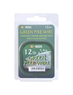 DRENNAN E-SOX GREEN PIKE WIRE (15 MTR)
