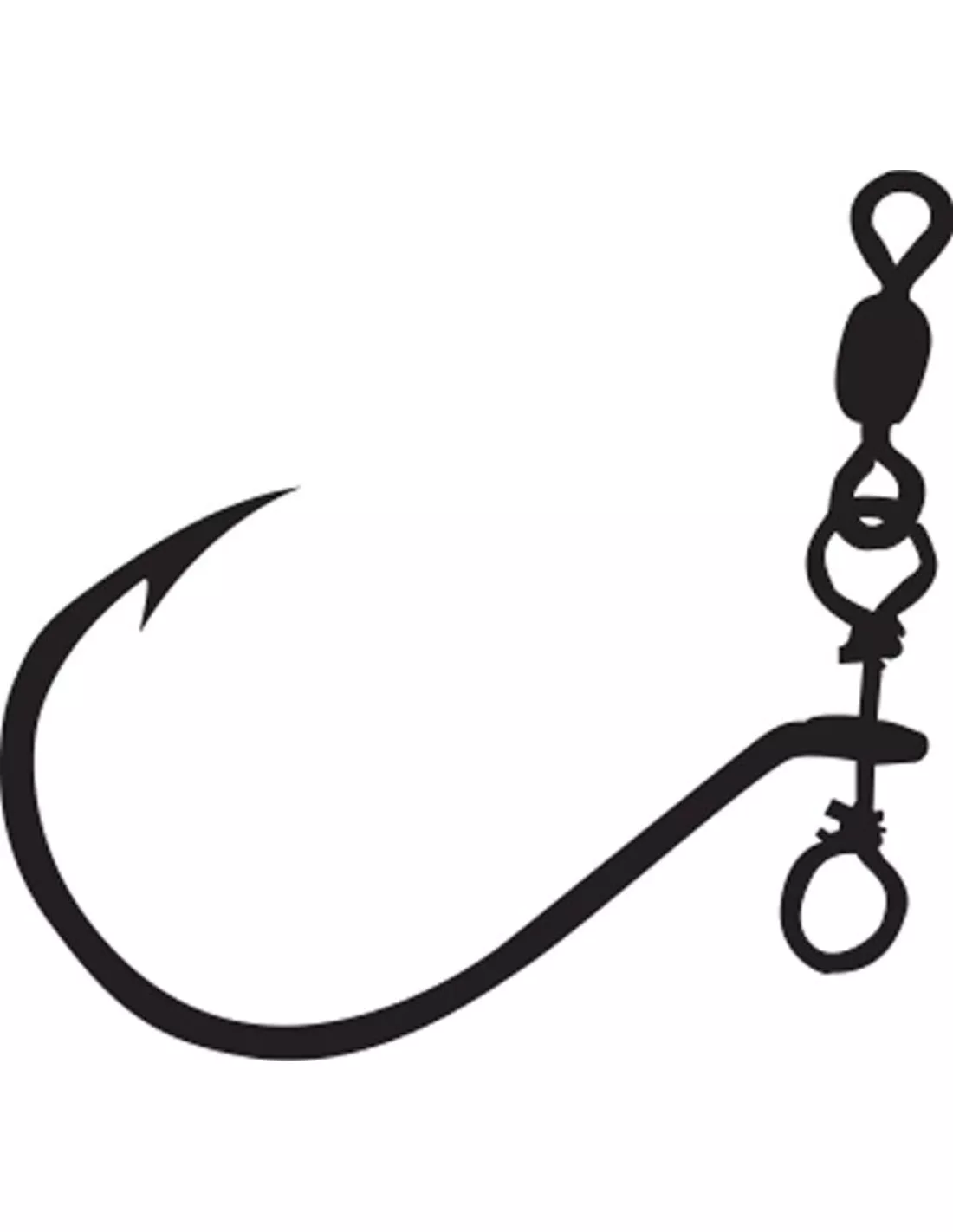 MUSTAD UP NO-TWIST SHOT RIG (5 PCS)