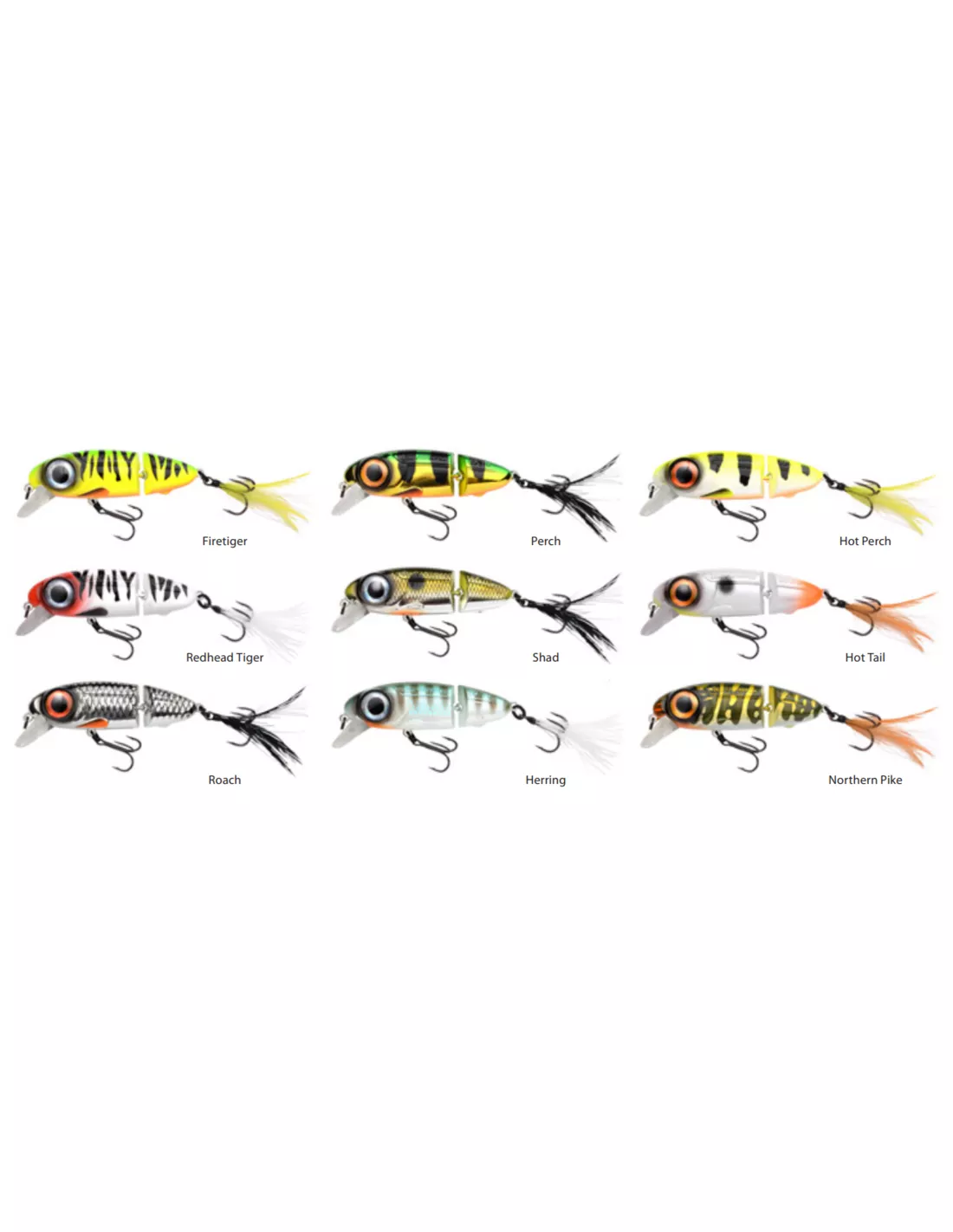 SPRO IRIS UNDERDOG JOINTED (8 CM) - Afbeelding 2